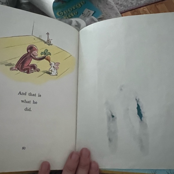 Curious George Flies A Kite by Margaret Rey pictures by HA Rey Vintage - Picture 8 of 9